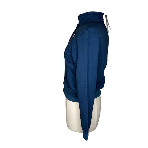 The North Face Edgewater Quilted 1/4 Snap Pullover Sweater‎  Girls XL New - Picture 3 of 10